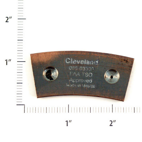 Cleveland 66-033 Metallic Brake Lining - Pad Only