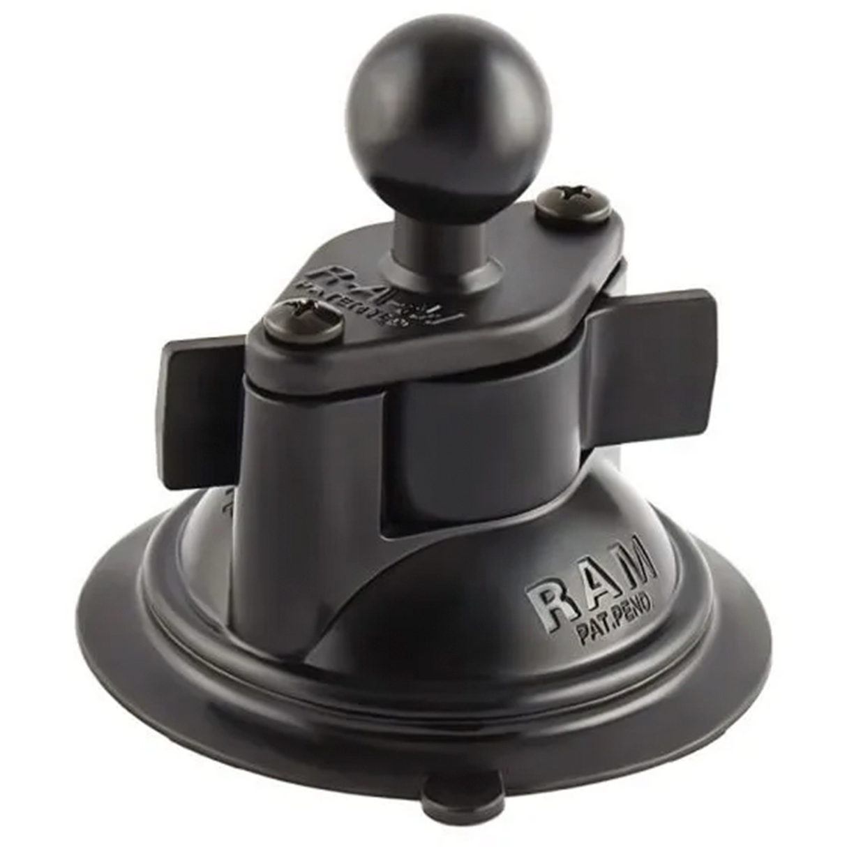 RAM 3-1/4 Inch Diameter Suction Cup Base With Twist Lock