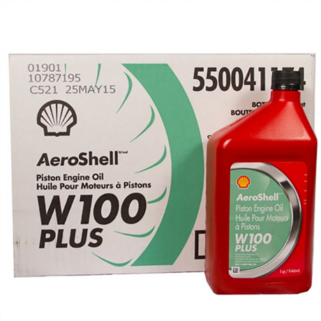 Aeroshell Aviation Oil W100 Plus