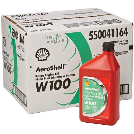 Aeroshell Aviation Oil W100