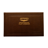 Jeppesen Professional Pilot Logbook - Brown