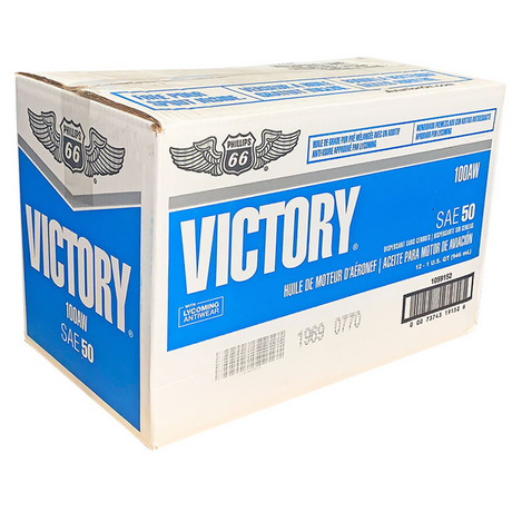 Phillips 66 Aviation Oil Victory 100AW